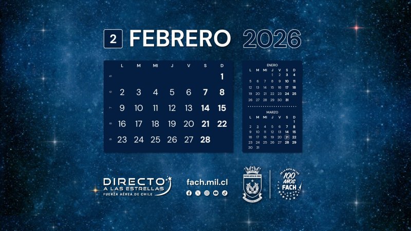 CALENDARIO FEBRERO