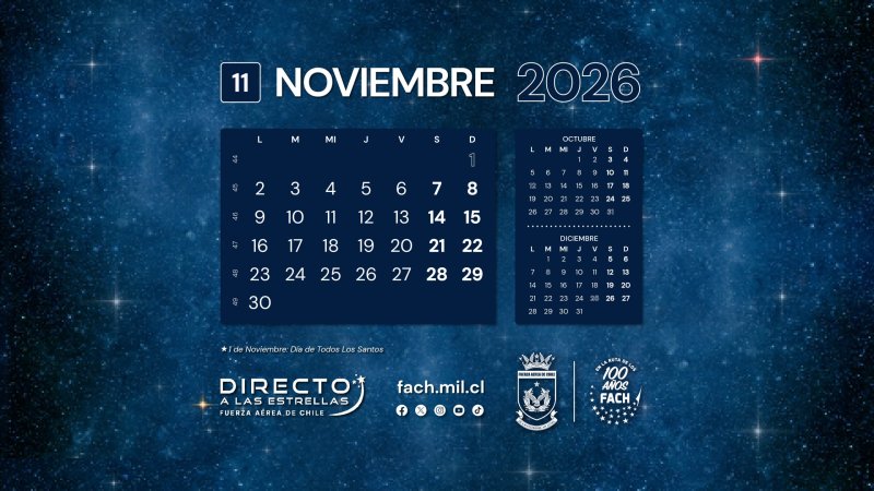CALENDARIO NOVIEMBRE