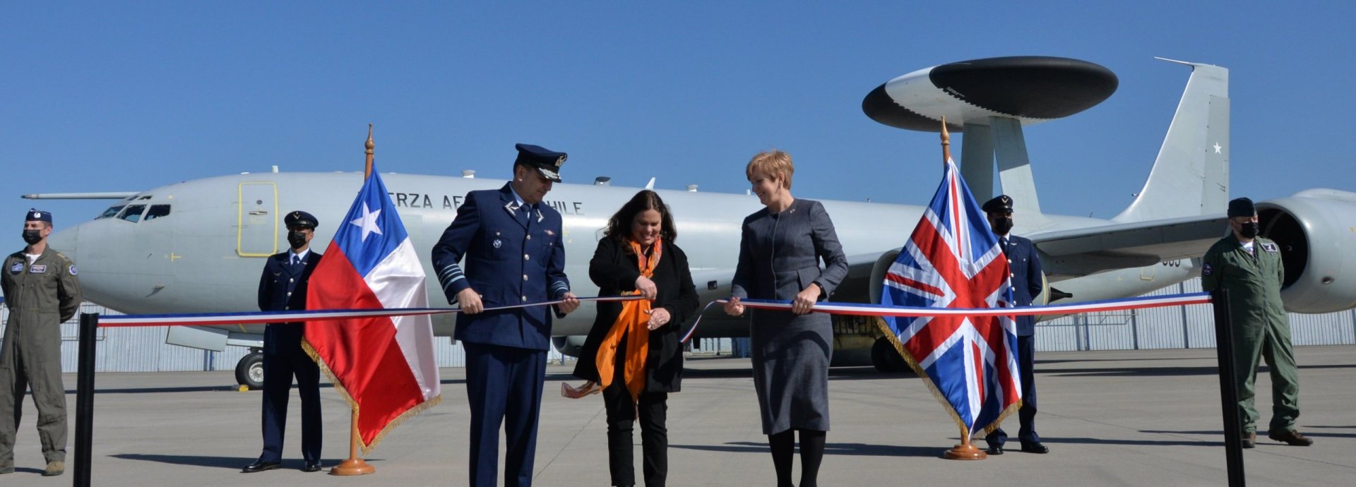 Arriban las aeronaves de alerta temprana Boeing E-3D Sentry